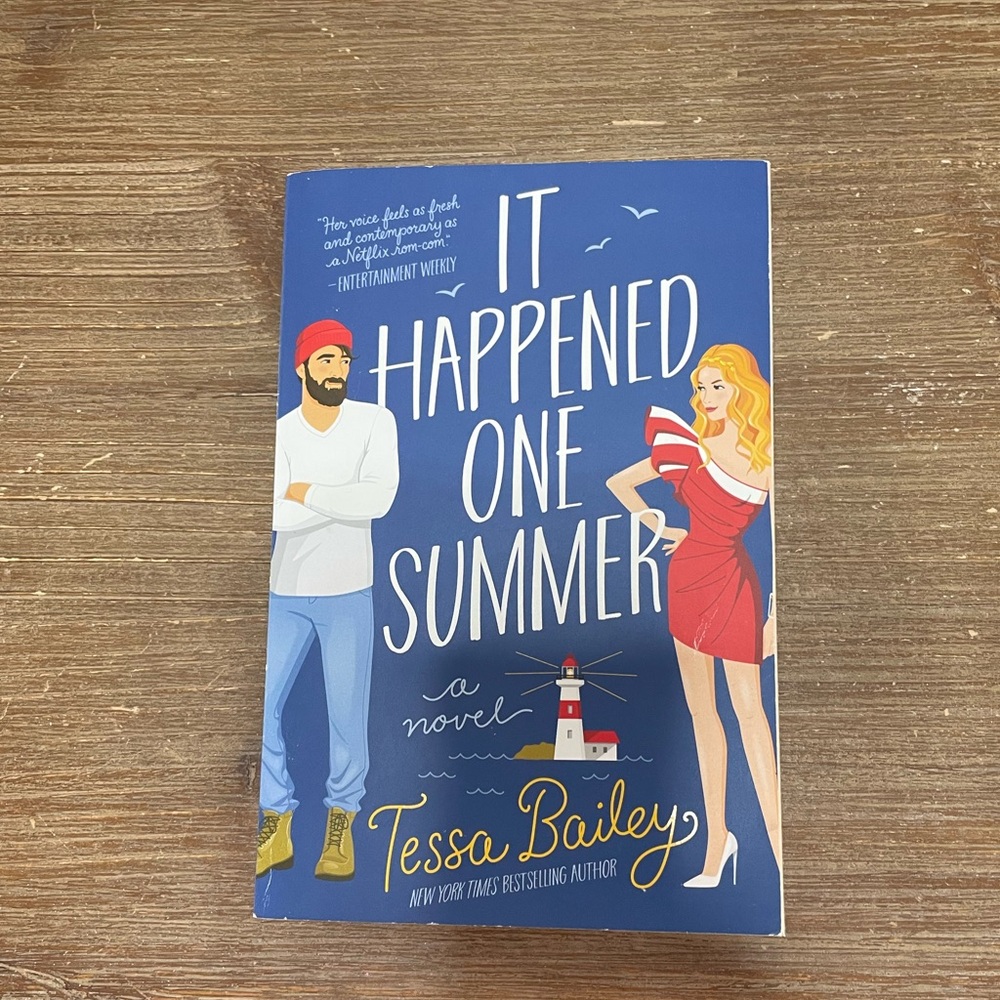 It Happened One Summer A Novel by Bailey, Tessa Paperback Book Love